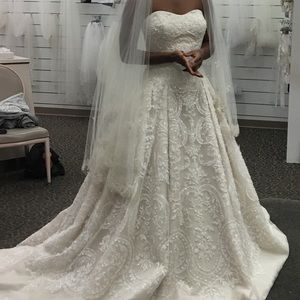 Oleg Cassini Wedding Gown